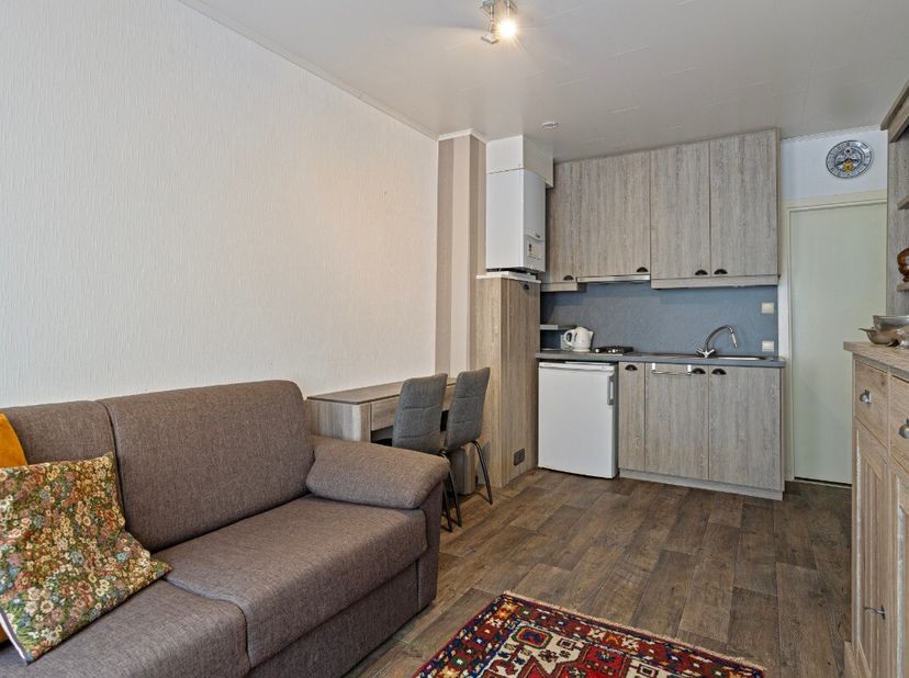 Blankenberge: Appartement rez-de-chaussée agréable avec 1 chambre à coucher près de la mer! Au rez-de-chaussée d&#039;une petite résidence à Rogierlaan 26