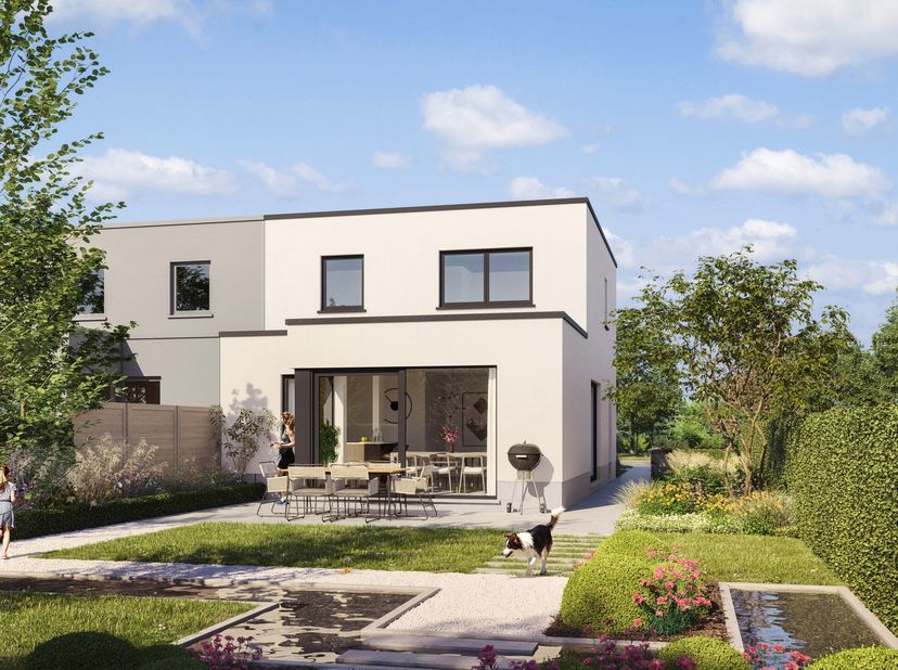 Puur en strak lijnenspel voor een warme thuis!&lt;br /&gt;
In het rustige Itterbeek, langs de Kleinveldweg, biedt Unicas voor u deze halfopen woning aan in