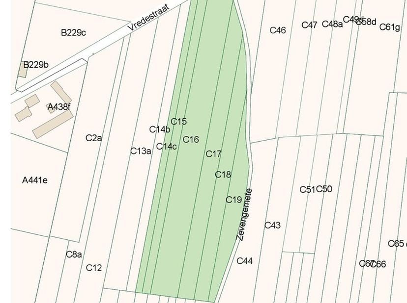 Terrain à vendre
                    à 8340 Lapscheure