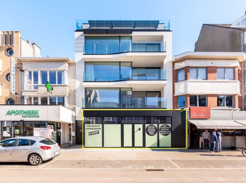 Handelspand te huur in residentie Beach Avenue – toplocatie in de Strandlaan van Sint-Idesbald&lt;br /&gt;
&lt;br /&gt;
In de stijlvolle residentie Beach Avenue v