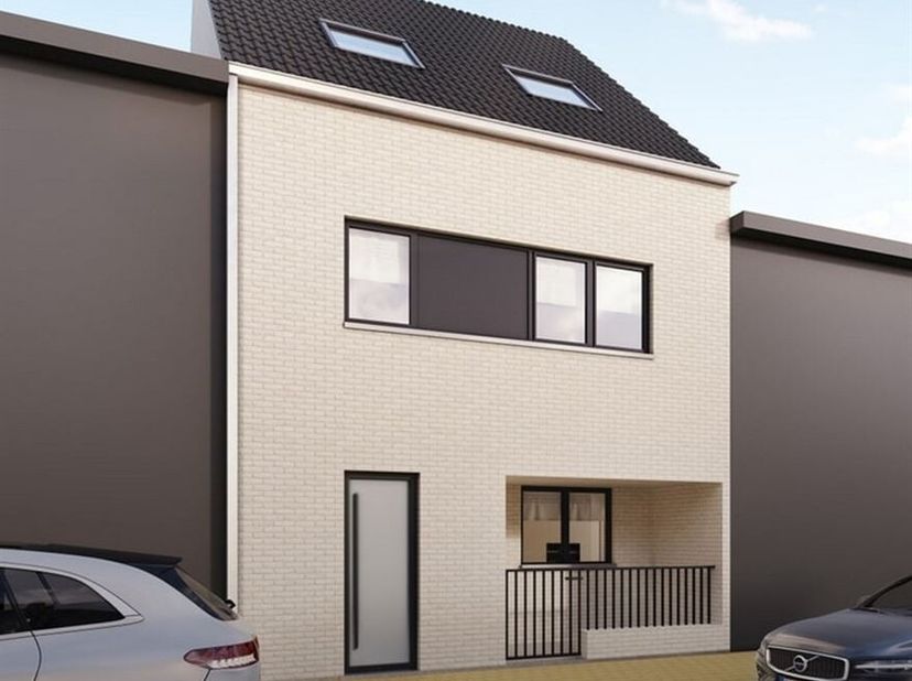 Energiezuinige nieuwbouwwoning met 4 slaapkamers en 2 badkamers in een rustige straat in het centrum van Kapellen! &lt;br /&gt;
De woning wordt volledig en