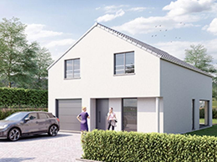 Voici un projet de villa QZEN - Quasi Zéro Energie et 100% traditionnelle, sur un terrain de 550 m². La maison proposée se compose d&#039;un beau hall dent