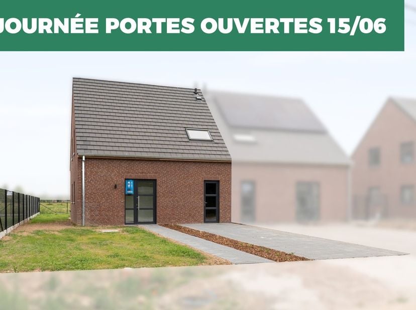 Découvrez ces nouvelles maisons au style moderne à Saint-Léger (Estaimpuis). Complètement finies et prêtes à emménager !&lt;br /&gt;
&lt;br /&gt;
	-E45&lt;br /&gt;
	-Gr