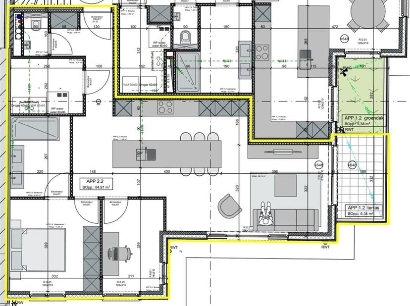 Appartement à vendre
                    à 9230 Wetteren