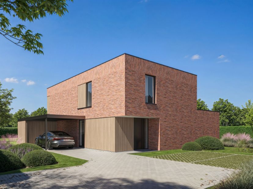Cette villa nouvellement construite avec 4 chambres et 2 salles de bain est située au calme sur un terrain arrière (pas de nuisances sonores) à Oostdu
