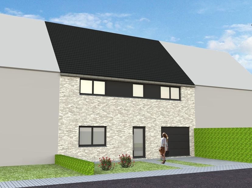 Nieuw te bouwen halfopen bebouwing te Zwevegem. &lt;br /&gt;
Voorbeeldwoning: Indeling volledig naar keuze.&lt;br /&gt;
&lt;br /&gt;
Onze woningen worden gebouwd met kw