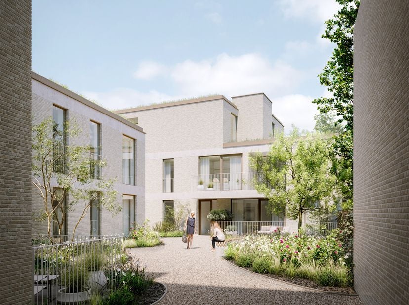 Dans le centre historique de Maaseik, dans la Boomgaardstraat, De Bóngert, un nouveau projet de construction exclusif comprenant 18 appartements de ha