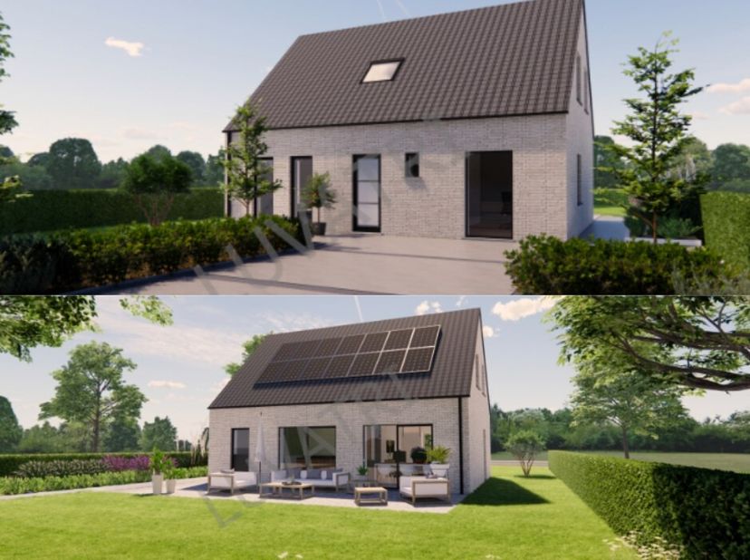Cherchez-vous une maison prête à emménager, entièrement finie que vous pouvez aménager selon vos goûts? Alors cette nouvelle maison est exactement ce