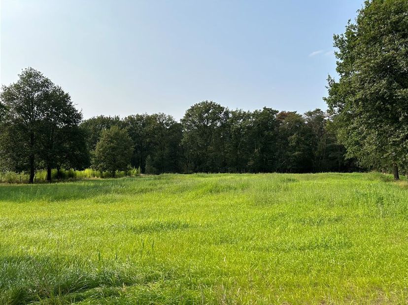Een omheind perceel weiland van 7.627m² met schuilhok gelegen tussen de Jantoomesdreef en de antitankgracht.&lt;br /&gt;
Het betreft een licht en open perce