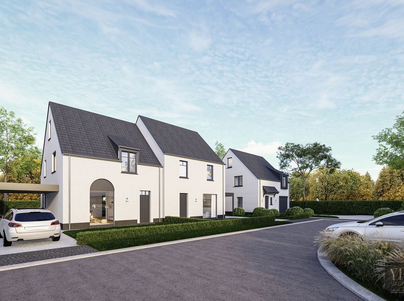 Ontdek deze prachtige Villa: Woning 10  afgewerkt met hoogwaardige materialen en rustige gelegen, doodlopende straat omringd door landelijk groen.&lt;br