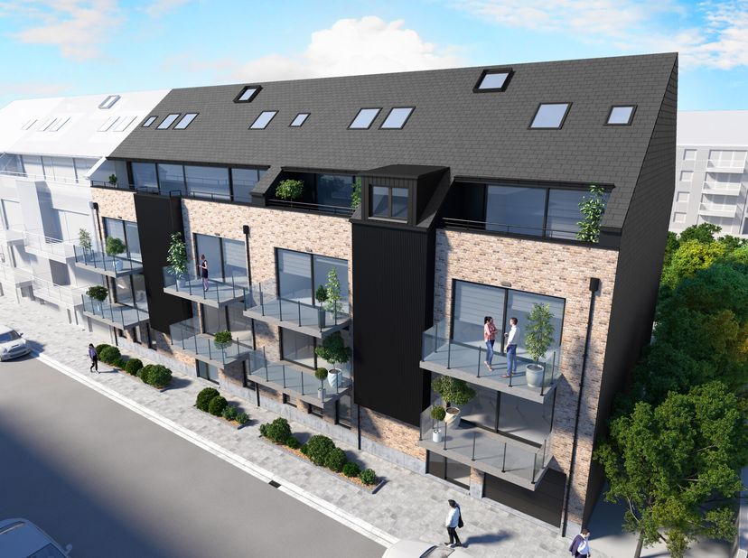 JAMBES. Ideaal gelegen in een rustige woonwijk, dicht bij voorzieningen, vervoer en scholen, NIEUW APPARTEMENT van 87,20 m² (2CH/1SDB). Gelegen op de