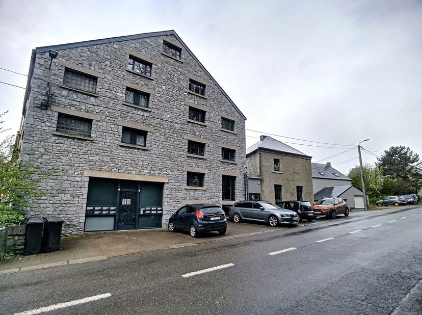 À découvrir dans l&#039;ancien moulin du village d&#039;Emptinne, cet appartement 1 chambre! Le bien se compose comme suit :  un séjour avec une cuisine ouvert,