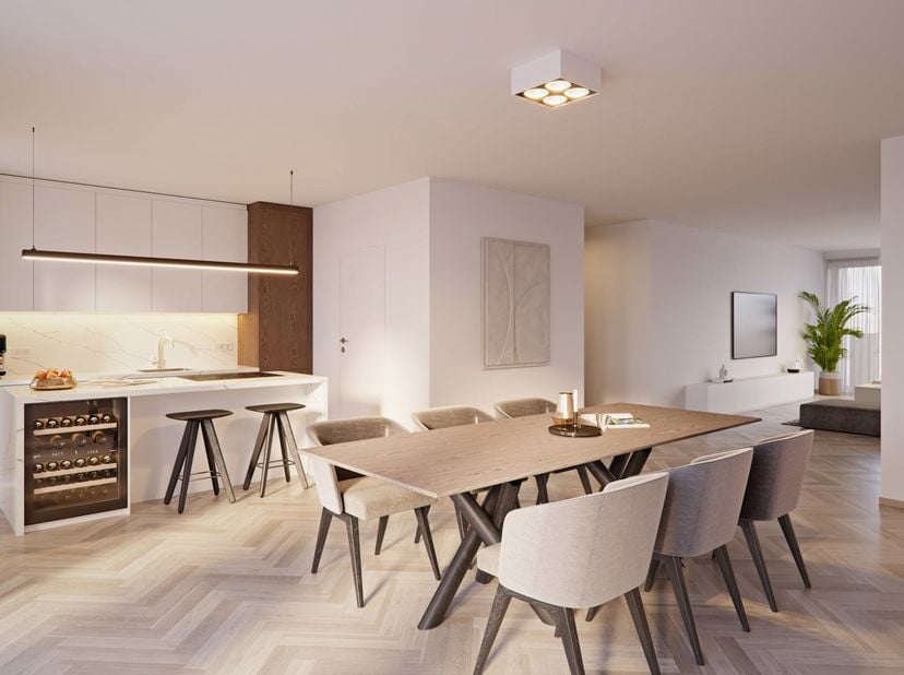 Residentie Auguste, dat is thuiskomen in het hart van Edegem. Een plek waar modern comfort en het bruisende leven van het centrum samenkomen, met een
