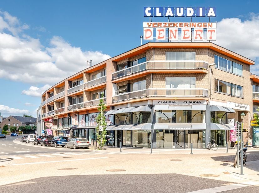 Pal in het centrum van Temse, op wandelafstand van winkels, scholen en vlakbij de N16, vind je dit bijzonder ruime appartement van maar liefst 105m² o