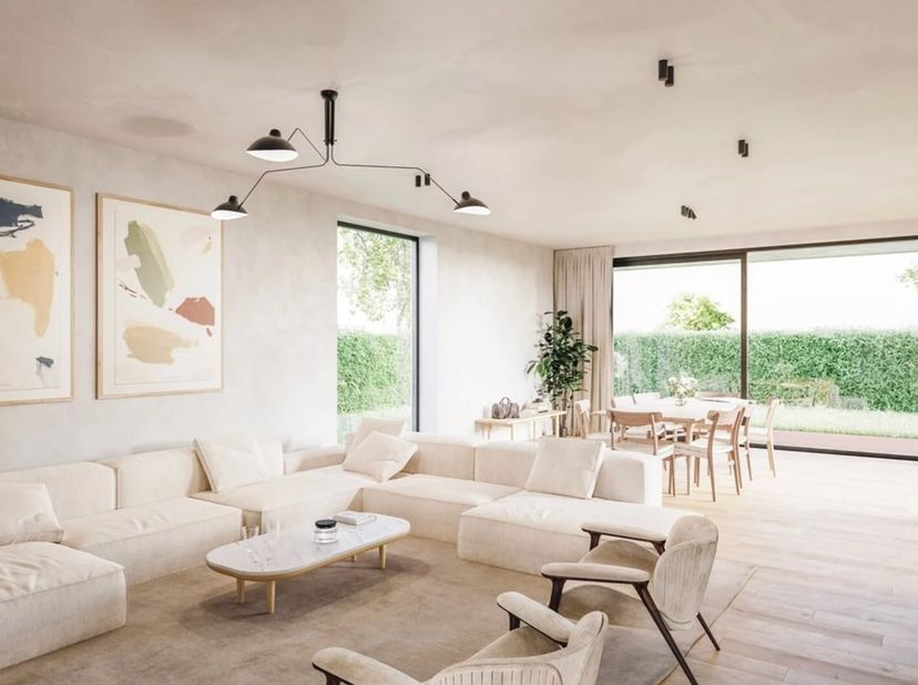 Exclusieve nieuwbouwwoning met 4 slaapkamers en zuidgerichte tuin te Knokke&lt;br /&gt;
Deze stijlvolle, alleenstaande nieuwbouwvilla bevindt zich op een to