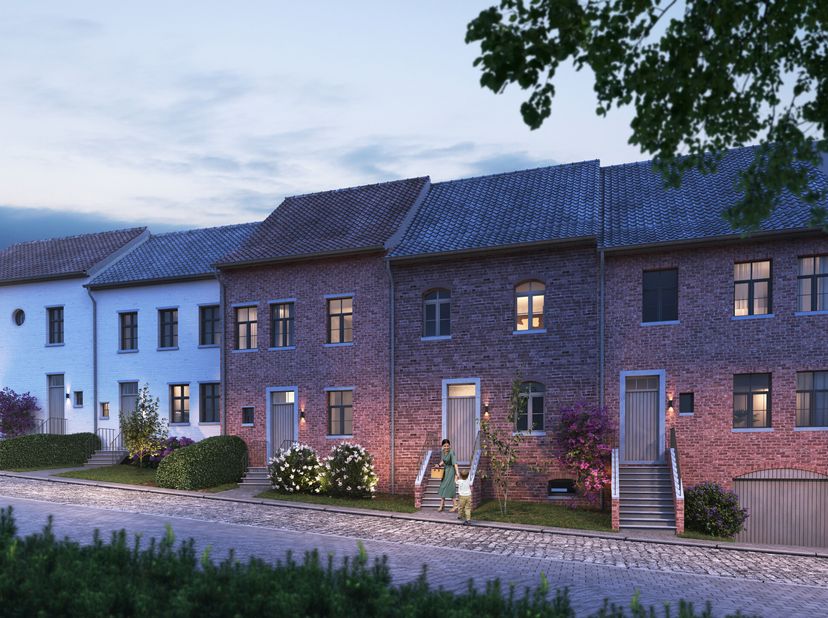 Au centre du village pittoresque de Gooik, une commune rurale du Pajottenland vallonné, Unicas réalise ce projet résidentiel en parfaite harmonie avec