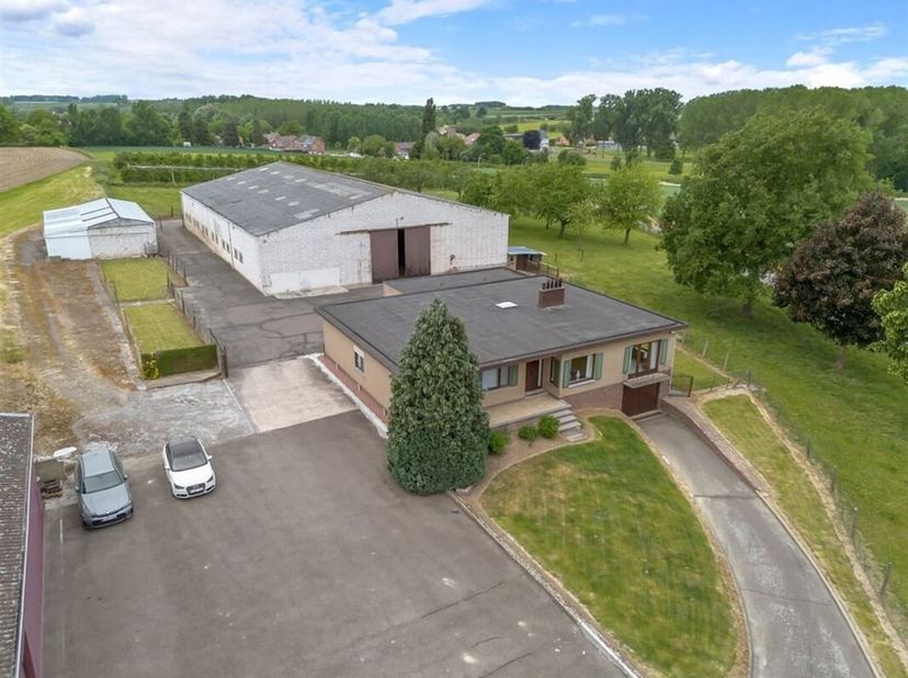RUIME GEZINSWONING MET LOODS EN WEIDE OP 1,1 HECTARE IN HET LANDELIJKE SINT-TRUIDEN&lt;br /&gt;
Droom je van wonen in alle rust, met véél ruimte binnen én b