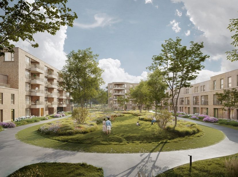 Op zoek naar een ruim en comfortabel appartement voor jouw gezin, omringd door groen en toch vlak bij de stad? Ontdek dit moderne 3-slaapkamerappartem