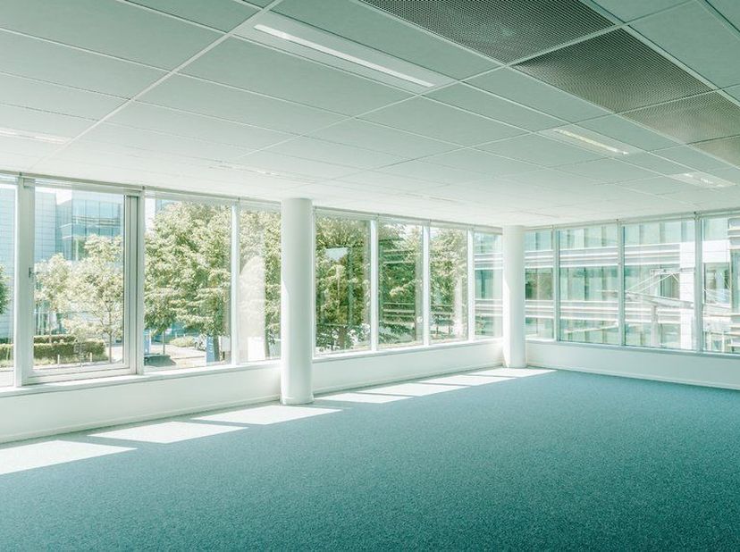 Uitstekend gelegen instapklare kantoren/polyvalente ruimtes van 760 m² te huur naast de Brusselse Ring in de noordelijke periferie van Brussel. De rui