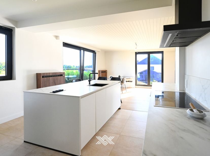 Deze statige woning die in 2022 volledig werd gerenoveerd, combineert karakter met moderne charme. Met een bewoonbare oppervlakte van 180 m² is de vil