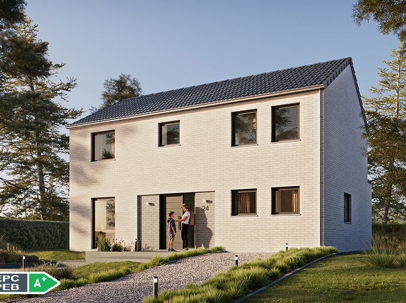 VILLA PEB A+ QZEN  CONSOMMATION DÉNERGIE QUASI NULLE !&lt;br /&gt;
Découvrez cette superbe villa 100% traditionnelle, conçue pour un confort absolu et une e