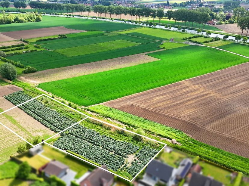 Droomt u er van om uw eigen woning te bouwen in een oase van natuur en rust? Deze bouwgrond situeert zich in het landelijke Spiere-Helkijn in een rust