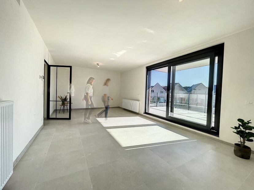Vlakbij het centrum van Staden, op wandelafstand van alle winkels, openbaar vervoer,... bevindt zich dit energiezuinig appartement in een kleinschalig