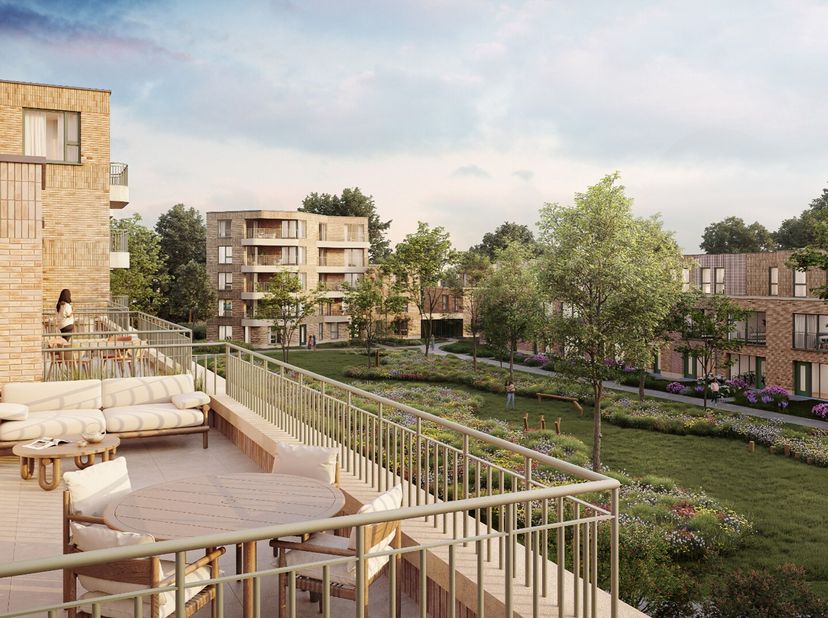 Op zoek naar een exclusief appartement met schitterend uitzicht? Ontdek deze 2-slaapkamer penthouse in Nuvèl, gelegen in een groene parktuin van 2 hec