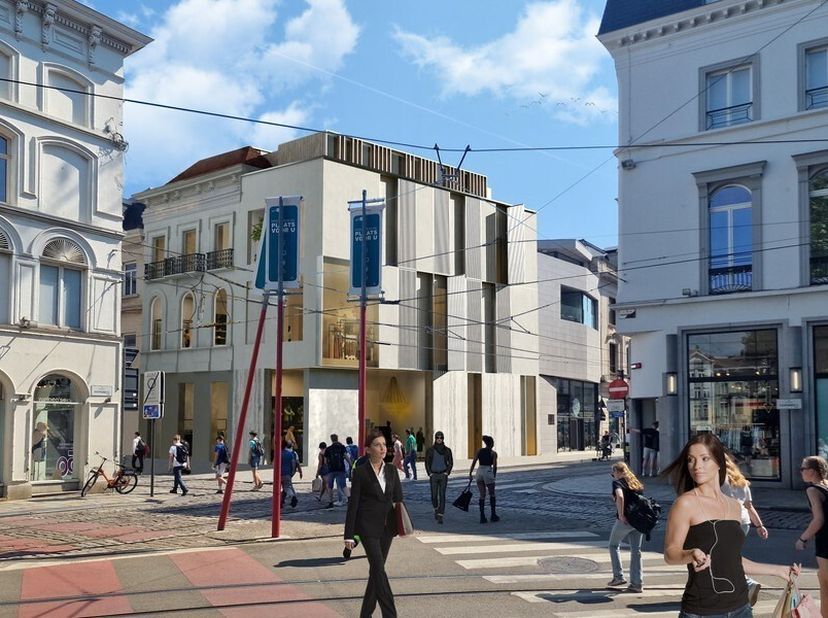372m² d&#039;espaces de bureau répartis sur le 2ème et 3ème étage avec 2 terrasses&lt;br /&gt;
Emplacement: en plein cur de Gand, avec un arrêt de bus et de tram