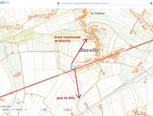                                         Terrain à bâtir à vendre à Bassilly, € 150.000
