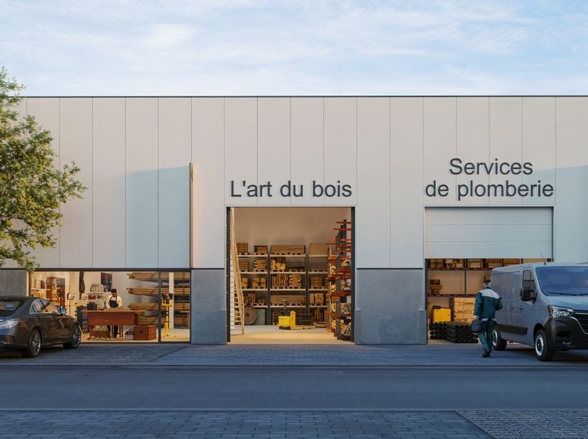 Immeuble industriel mixte de de 144 m2.&lt;br /&gt;
Ce parc d’entreprises moderne et durable offre à votre entreprise toutes les opportunités de croissance.