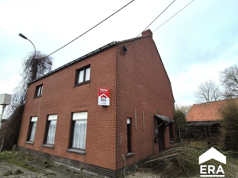 Woning met commerciele ligging + weide