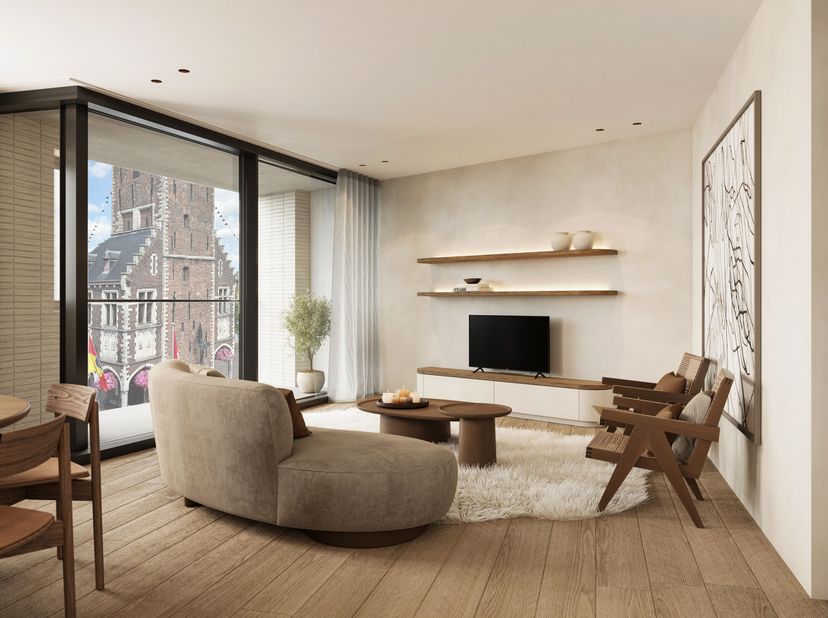 Belle Fort est un projet unique de construction neuve au cur de Tielt. Ce projet à petite échelle propose cinq appartements élégants, dont un penthous