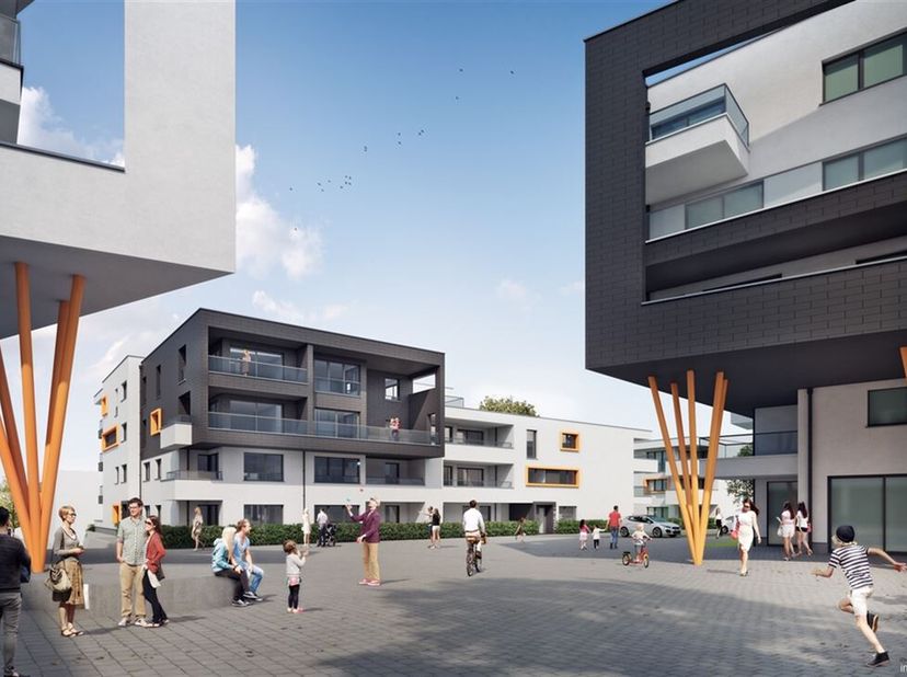 À proximité directe du centre de Soignies et de sa gare,  découvrez le nouveau quartier &quot;Arborescence&quot;. Le projet se compose de plusieurs immeubles co
