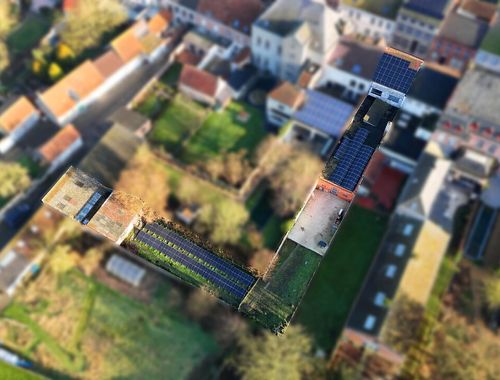                                         Bien commercial avec habitation à vendre à Roesbrugge-Haringe, € 270.000
