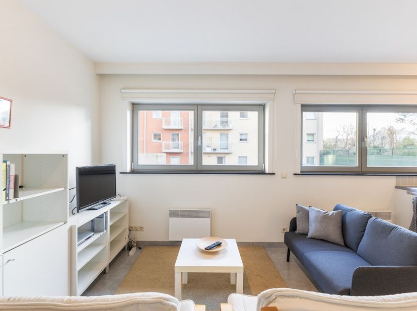 Nieuwpoort : Au cur de Nieuwpoort-Bad, vous trouverez ce magnifique appartement d&#039;une chambre à coucher ! Possibilité d&#039;acheter un emplacement dans la