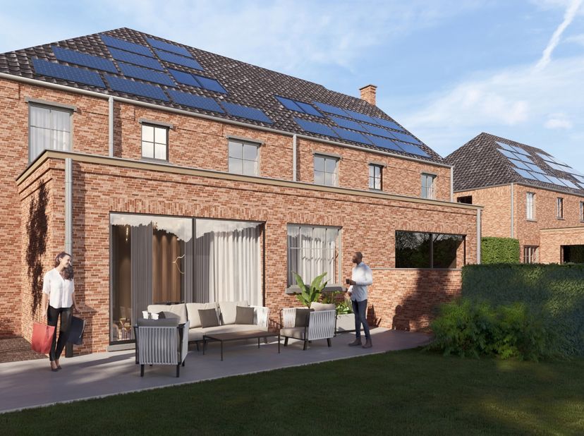 In het charmante en groene Zonhoven, in het exclusieve nieuwbouwproject Vogelzang, vinden we deze stijlvolle en ruime woning op lot 7. Deze woning str