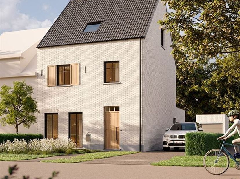 Nouveau bâtiment dans un environnement calme et verdoyant&lt;br /&gt;
Sur un beau terrain à bâtir de 322m² et 10m de large, cette maison sera construite à l