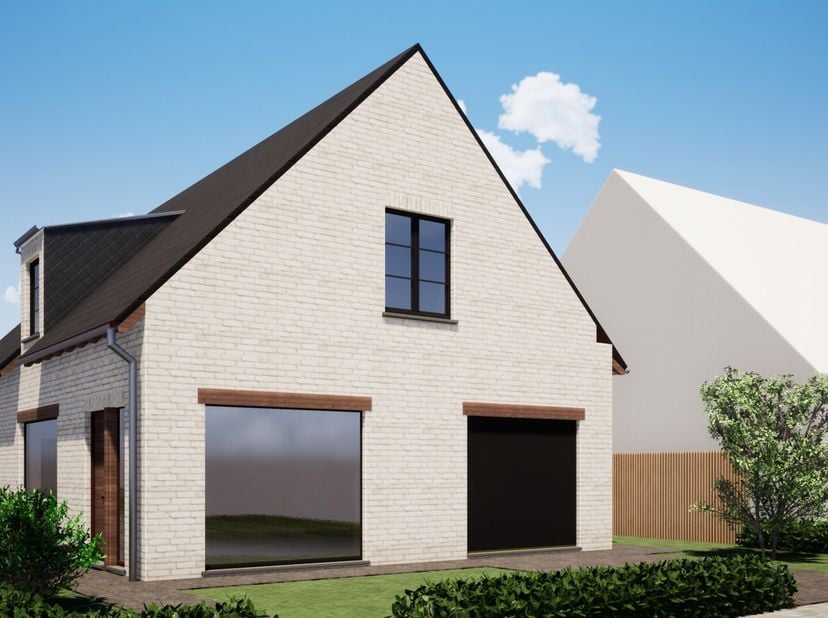 Ontdek deze prachtig gelegen alleenstaande nieuwbouwwoning op een perceel van 598m² met 4 slaapkamers in het pittoreske Lissewege, een oase van rust o