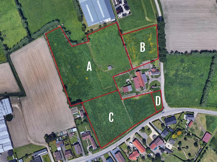 Ligging&lt;br /&gt;
Deze landbouwgrond type 2 is gelegen in Hijfte (Lochristi)&lt;br /&gt;
Indeling&lt;br /&gt;
Sectie A - perceel 205/E - 1Ha 36a 8Ca - A&lt;br /&gt;
Sectie