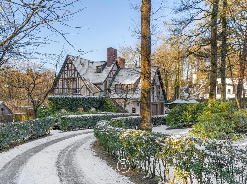 Cette somptueuse propriété, dont la rénovation a été achevée en 2011 sous la supervision de Stéphane Boens, est située sur un magnifique domaine de 1,