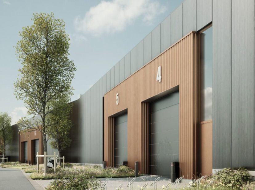 Nieuwbouw KMO-units gelegen in Industriepark B30 in Heist-op-den-Berg. Deze units bieden een ideale locatie voor bedrijven die op zoek zijn naar hoogw