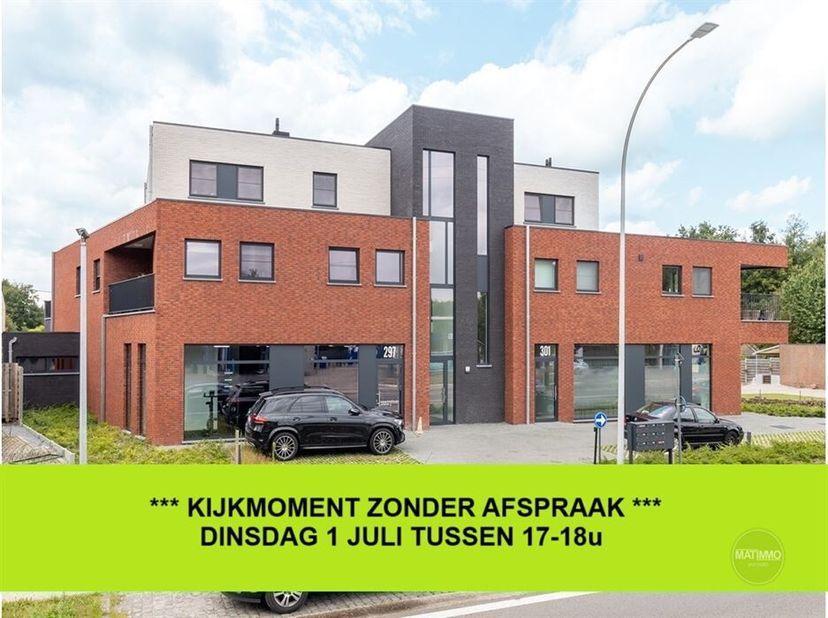 Appartement moderne et récent d&#039;une chambre à coucher avec terrasse et place de parking à Mol.&lt;br /&gt;
Ce superbe appartement pour débutants est situé s