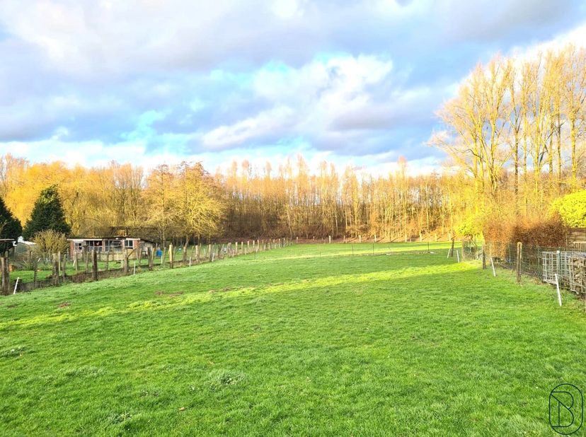 Terrain à bâtir de 28ares 90 situé dans le charmant village de Mainvault, offrant un cadre idéal à la réalisation de vos projets.