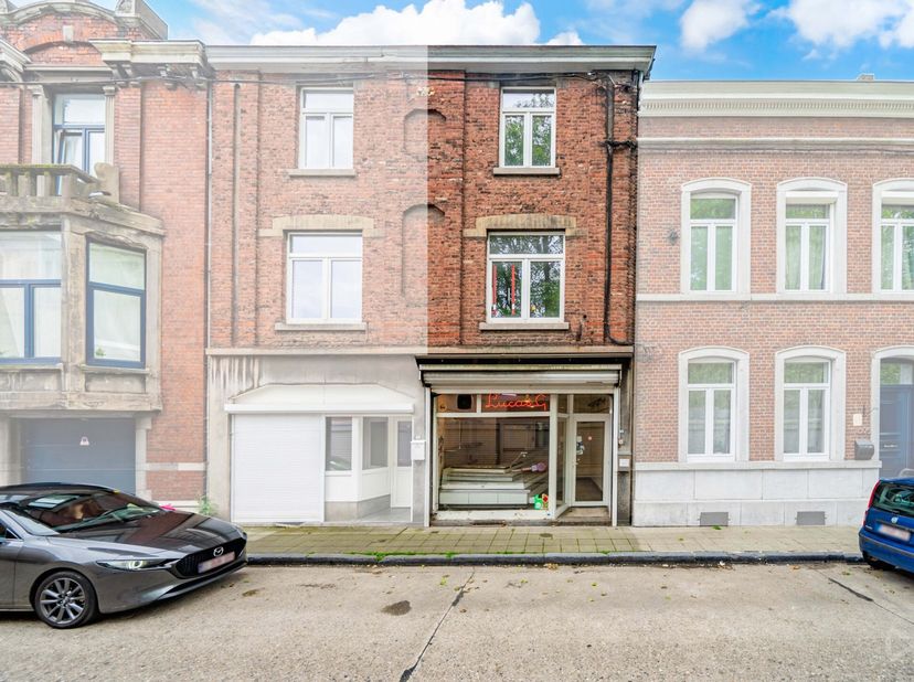 We Invest Liège et Sébastien ont le plaisir de vous proposer à la vente une maison de commerce (ancienne boucherie) avec habitation à rénover intégral