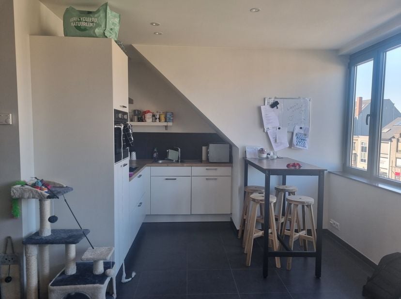 Gezellige toffe studio in een rustige blok in het centrum van Eeklo.&lt;br /&gt;
De studio bestaat uit een woon- en slaapruimte, een ingebouwde keuken met a