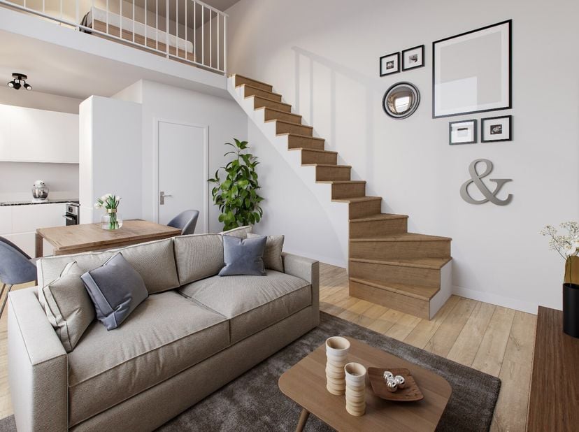 Deze prachtige bemeubelde duplex studio met 1 slaapkamer is gelegen in Leuven vlakbij het Ladeuzeplein. Met een bewoonbare oppervlakte van 57.00 vierk
