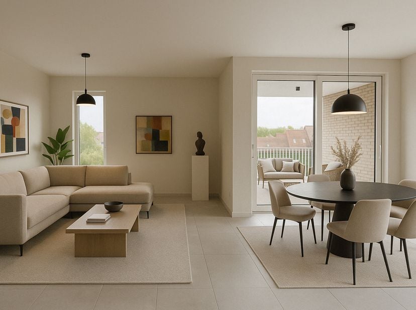 Gelegen op de tweede verdieping van residentie Margaux vinden we dit ruim appartement terug met 3 slaapkamers en (overdekt) terras.&lt;br /&gt;
Het appartem