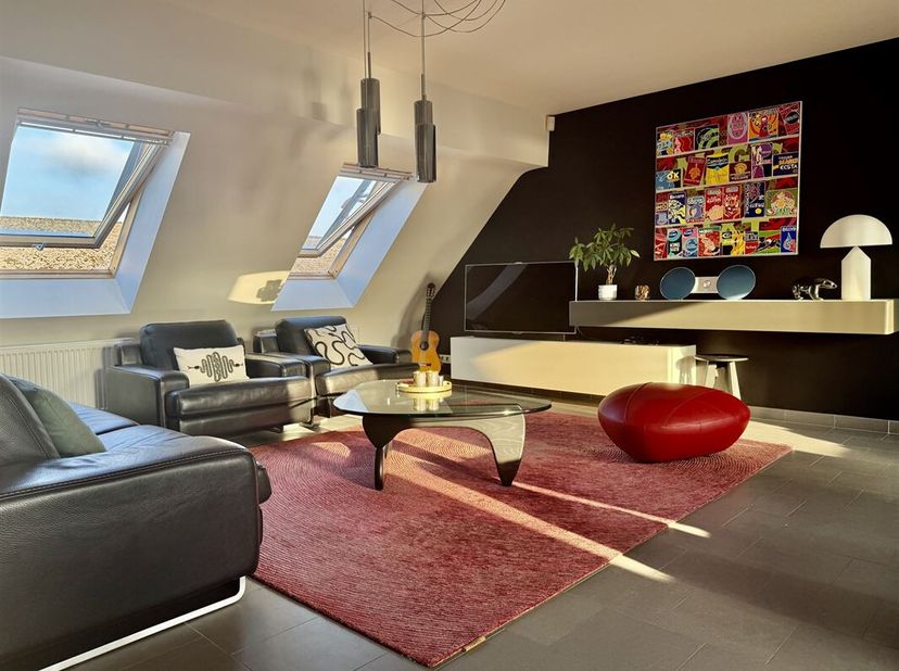 Magnifique appartement moderne et lumineux de +/-110 m² idéalement situé au centre de Leuze-en-Hainaut.&lt;br /&gt;
Ce logement situé au 2ème étage d&#039;une pe