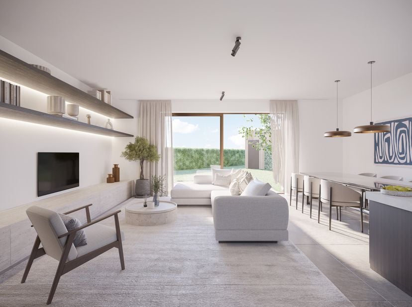 Dit energiezuinig appartement met 2 slaapkamers is centraal gelegen nabij belangrijke invalswegen en het centrum van Meulebeke. Het appartement van ca